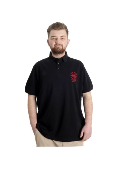 Mode Xl Büyük Beden Erkek T-Shirt Polo Ocean Journey 23319 Siyah 001 Mode Xl Büyük Beden Erkek T-Shirt Polo Ocean Journey 23319 Siyah 001