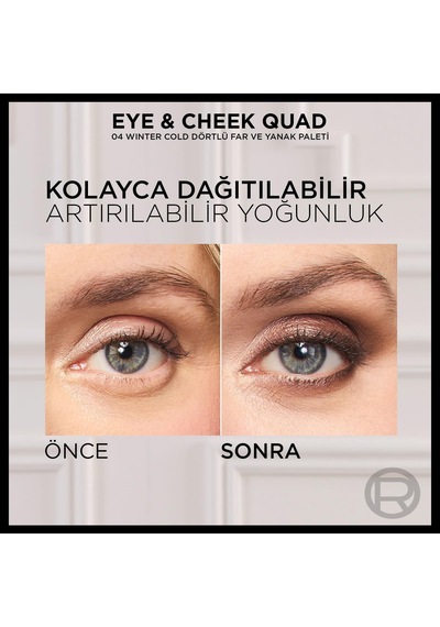 L'oreal Cosmetics Paris Paradise Winter Cold Dörtlü Far Paleti 04 Diğer