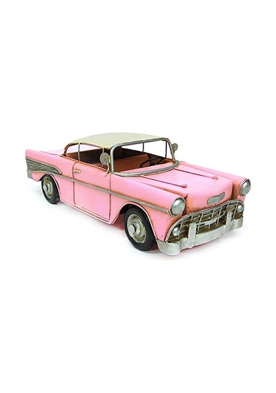 Vintage Metal Chevrolet Model Araba El Yapımı Dekoratif Aksesuar