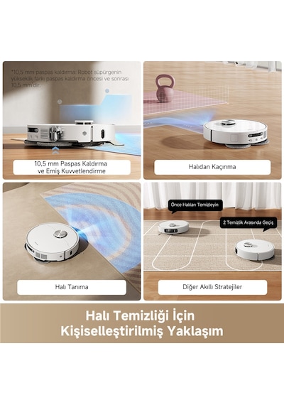 Dreame L40 Ultra Ae Beyaz Robot Süpürge