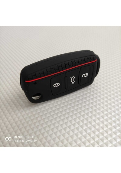 Gma Keys Volkswagen Anahtar Kılıfı Silikon 3 Tuş Oem