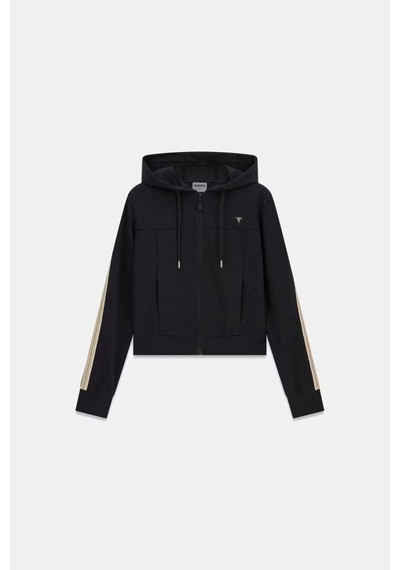 Guess Fausta Kapüşonlu Kadın Sweatshirt V6bq02k6254 Siyah