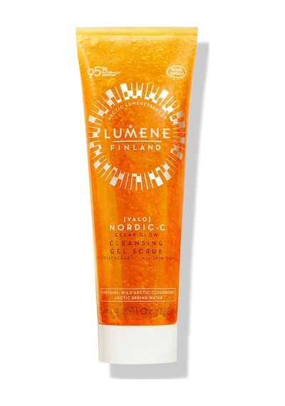 Lumene Clear Glow Cleansing Gel Scrub-Peeling Etkili Temizleyici Jel 125 ML