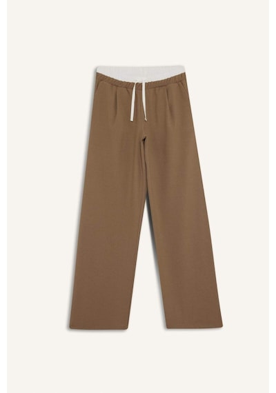 Defacto Kız Çocuk Beli Lastikli Wide Leg Pantolon G4506a825wnbg75 Bej-bg75