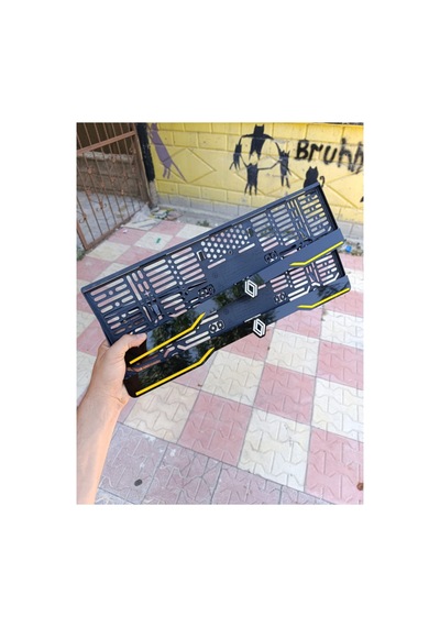 Renault - Reno Logolu Pleksi Plakalık 2 Adet 1 Takım - 644926241