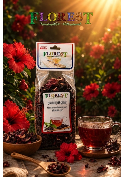 Çin Gülü Nar Çiçeği Bitki Çayı 50 G Hibiskus - 927879622