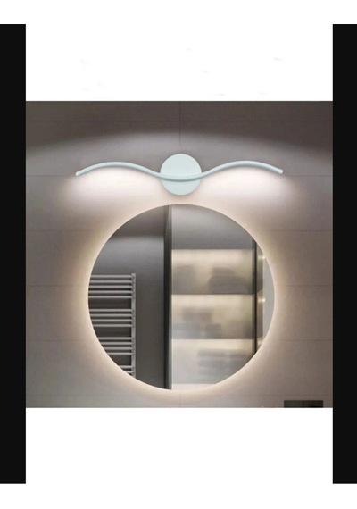 Kıvrım Model Modern Led Beyaz Işık Ultra Power Led Avize ,