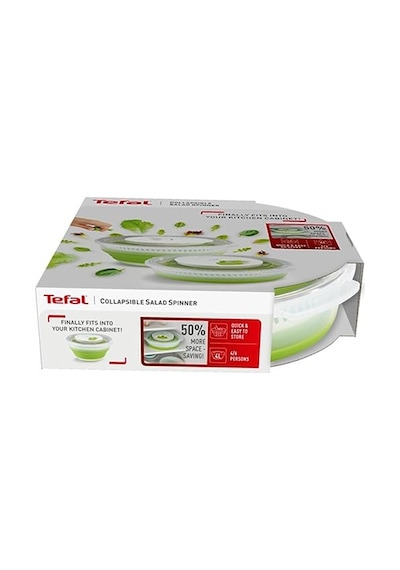 Katlanabilir Salata Kurutucu Yeşil - Beyaz Çok Renkli