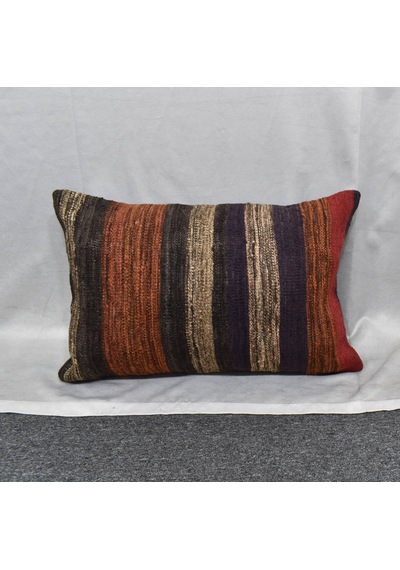 Zehra Abla Halı Yeni El Dokuma Dekoratif Kilim Kırlent Yastık Kılıfı 6243