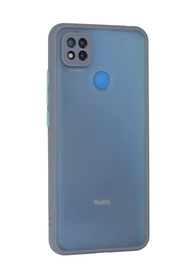 Xiaomi Redmi 9c Kılıf Montreal Silikon Kapak - Gri 0.2M-Çok Renkli