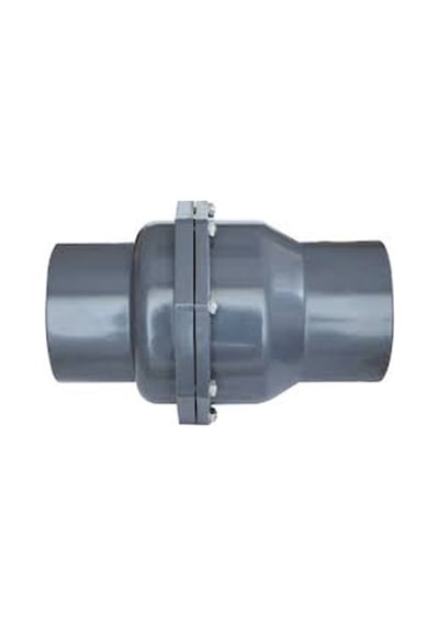 Gemaş Pvc Çalpara Çekvalf Iki Parçalı Gövde Civatalı 110Mm