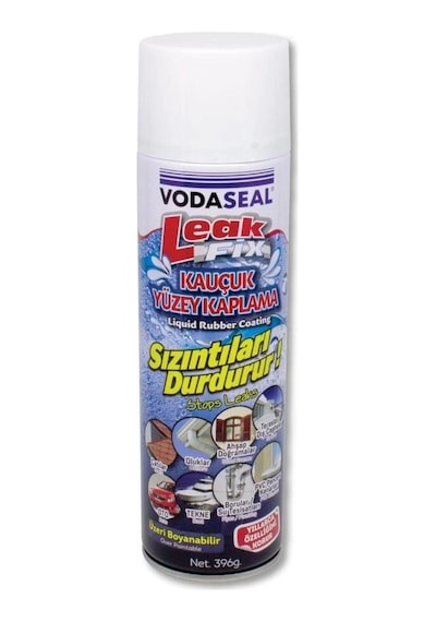 Vodaseal Leak Fix Kauçuk İzolasyon Spreyi 396 Gr Beyaz Belirtilmemiş