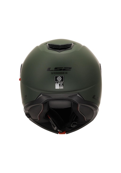 Ls2 Strobe 2 Çene Açılır Motosiklet Kaskı Mat Yeşil