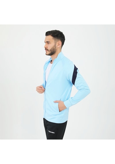 Tryon Sky Blue - Lacivert Erkek Futbol Kamp Sweat Kamp Eşofman Ev 001