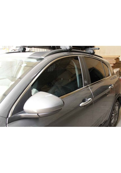 Fiat Egea Cross Krom Cam Çerçevesi 8 Parça Taşlı 2020 ve Sonrası