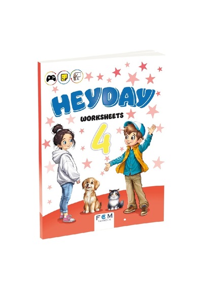 Çalışkan Arı 2026 4. Sınıf Heyday Worksheets Test Book