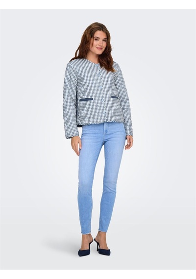 Only Onlbıll Lıfe Rev Quılted Jacket Cc Otw Kadın Blue Mont - 15361375 Mavi