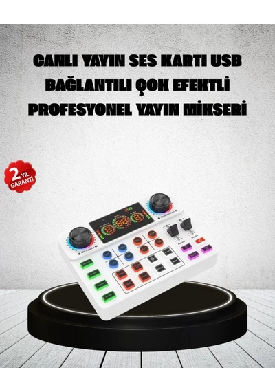 Home Canlı Yayın Ve Karaoke İçin Profesyonel Ses Kartı Bluetooth Destekli
