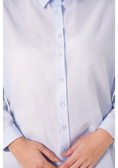 Bigdart 5845 Tesettür Tunik - Açık Mavi 001