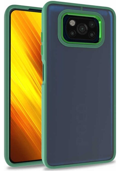 Xiaomi Poco X3 Kılıf Zore Flora Buton,Kenar Çevresi Renkli Kılıf