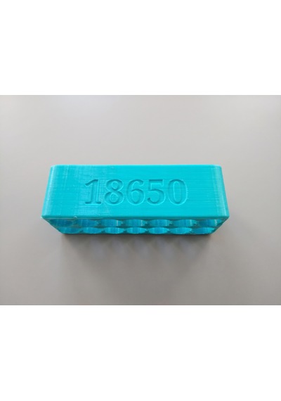 Ten Elektronik 18650 Pil Standı Ve Düzenleyici - 14'lü Pil Yuvası 2x7 - Pet-g