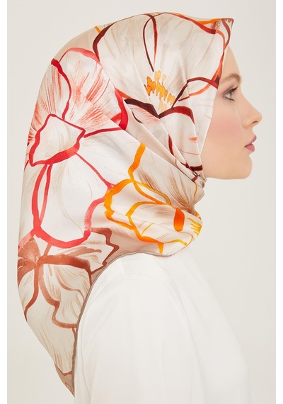 Armine İpek Eşarp 2024 Yaz - 9110-07 Twill - 9110-07
