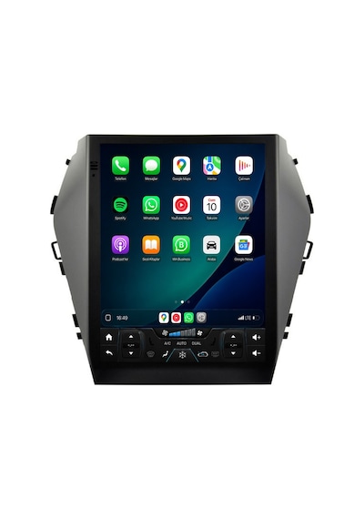 Hyundai Santa Fe 2012-2016 Tesla Android Multimedya Carplay Android Auto Navigasyon 8gb Ram 128gb 9.7''