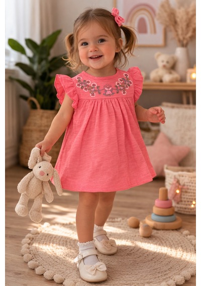 Uğur Bebe Cigit %100 Pamuk Nar Çiçeği Renk Kız Bebek Tunik Nakışlı Yazlık Şık Rahat Günlük Nar Çiçeği Nar Çiçeği Uğur Bebe Cigit %100 Pamuk Nar Çiçeği Renk Kız Bebek Tunik Nakışlı Yazlık Şık Rahat Günlük Nar Çiçeği Nar Çiçeği