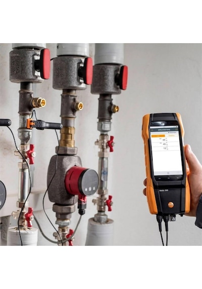 Testo 300 Baca Gaz Analiz Cihazı Akıllı Dokunmatik Ekran