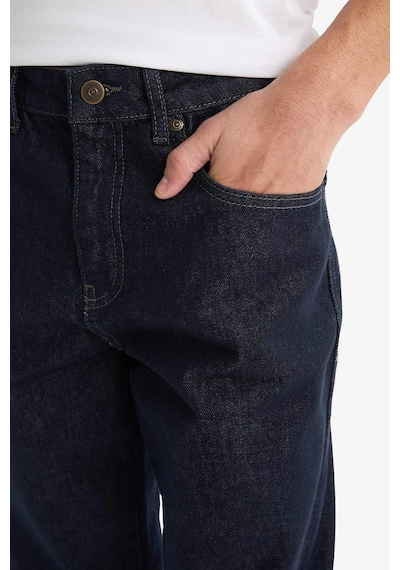Defacto Relax Tapered Fit Dar Paça Jean Pantolon G1195ax25aunm34 Mavi
