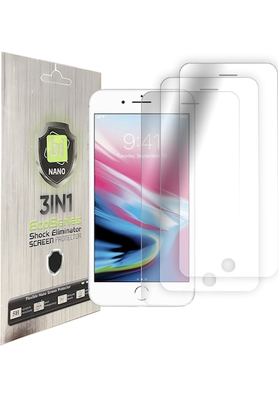 BİNANO 3IN1 ECO PAKET Apple Uyumlu iPhone 7/8 PLUS NANO EKRAN K