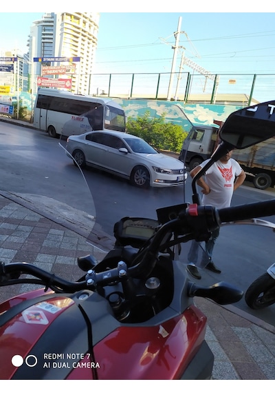 12-15 Honda Nc700X Nc750X Uzun Ön Cam Zeus Açık Füme 55cm 4mm