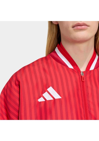 Adidas Fc Bayern Münih Stadyum Erkek Kırmızı Ceket Kg2247