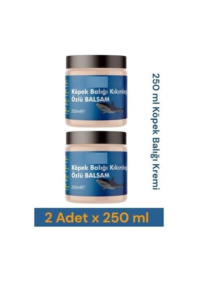 Köpek Balığı Kıkırdağı Kremi Agrılarınız Için 250 Ml X 2 Adet