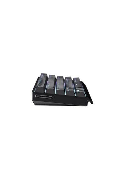 Wooting 60he V2 Lekker Tikken Medium Hall Effect Manyetik Switch Gaming Klavye Wk3c-us1-tık-bk1