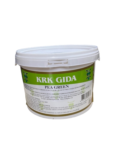Krk Açık Yeşil Gıda Boyası 1 KG Pea Green