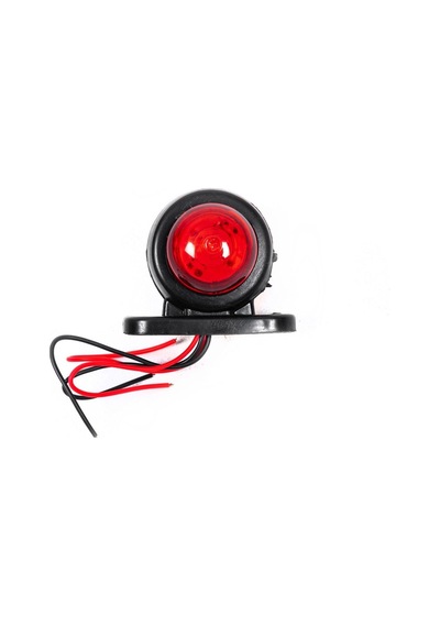 Ahmet Otomotiv Mini Takoz Tek Ledli Sarı-kırmızı Renk 12v-24v