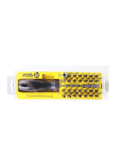Rico 30 Parça Bits Uç Tornavida Uç Seti N117741