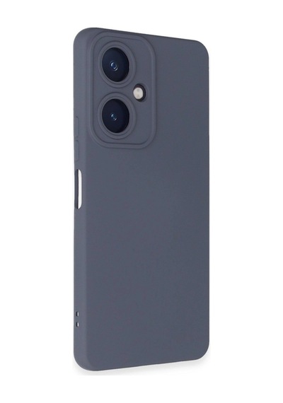 Herşeytrend Vivo Y27 Kılıf Nano İçi Kadife Silikon - Gri Çok Renkli