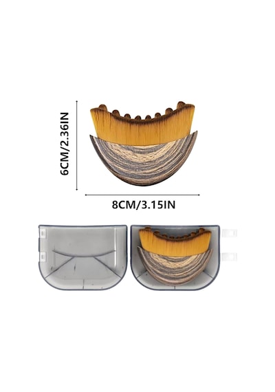 Lenfatik Drenaj Fırçası Yüz & Vücut Masaj Kuru Fırça Lenfatik Akış Stimülatörü Şişlik Azaltıcı Masaj Aracı Cilt Arındırıcı, Şekillendirici Ergonomik Tasarım Hediyeli
