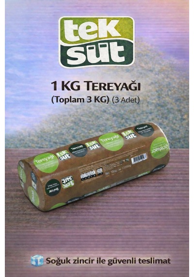 Tereyağ 1kg X 3 Adet