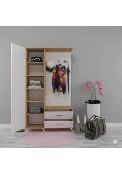 Melisa Aynalı Portmanto Mdf Siyah Melisa Aynalı Portmanto Mdf Siyah