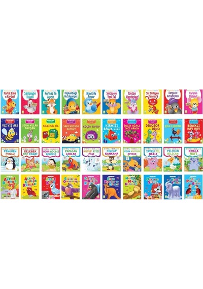 Ema Mini Fabl Masallar 40 Kitap 1. Ve 2. Sınıf