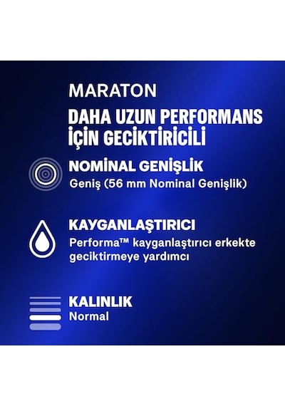 Durex Maraton Geciktiricili Prezervatif 20'li 1 X 20 Adet