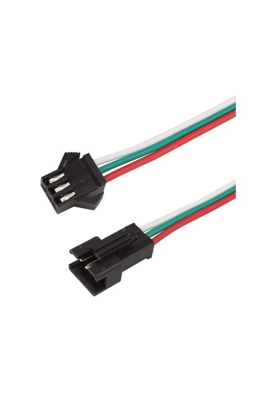 10 Adet Jst Sm 3 Pin Konektör Led Güç Dişi Sm Bağlantı Kablo Adaptör Ws2812b Ws2812 Ws2811 Led Işık Şeridi