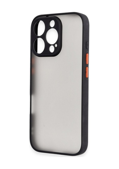 Apple iPhone Uyumlu 16 Pro - Kılıf Montreal Silikon - Kapak - Siyah