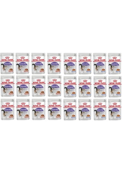 Royal Canin Sterilised Gravy Pouch Kısırlaştırılmış Yetişkin Kedi Yaş Maması 24 x 85 G