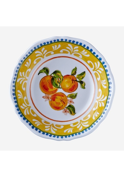 Sarı Melamin Servis Kasesi 19 Cm