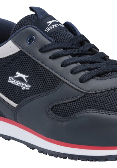 Slazenger Ironıcs I Erkek Büyük Beden Lacivert Günlük Spor Ayakkabısı
