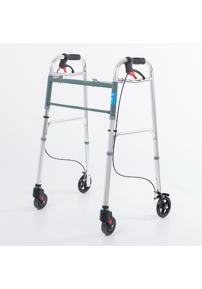 Comfort Tage Frenli Yürüteç 4 Tekerlekli Katlanır Walker Hasta Yürüteci A-1022 Walker